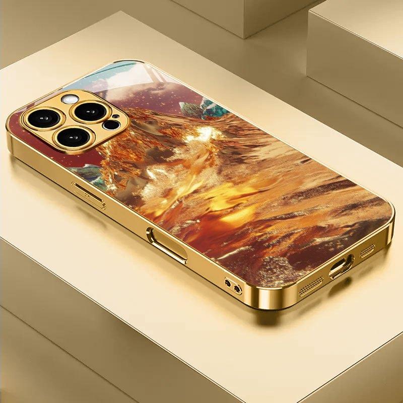 Jadeite Jinshan High-end Phone Case Electroplated Glass TPU PhoneCase for iPhone 17 16 15 14 13 12 11pm Pro Plus Dropresistant iPhone 11 Pro Max
Jadeite Jinshan High-end Phone Case Electroplated Glass TPU PhoneCase for iPhone 17 16 15 14 13 12 11pm Pro Plus Dropresistant iPhone 11 Pro Max