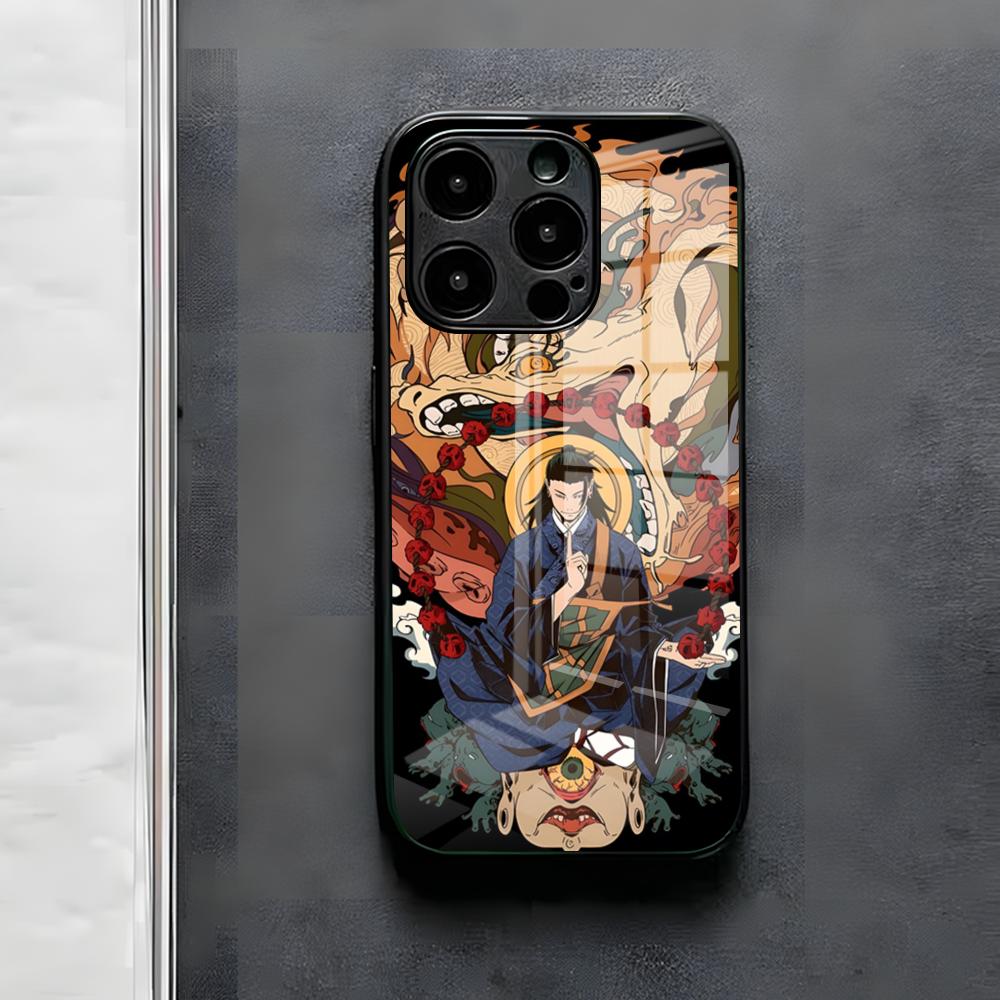 Geto S-Suguru Phone Case For IPhone 17 Air 16 E Pro Max 15 14 13 Mini 12 Pro 11 Max Plus Black Glass Cover iPhone 16e
Geto S-Suguru Phone Case For IPhone 17 Air 16 E Pro Max 15 14 13 Mini 12 Pro 11 Max Plus Black Glass Cover iPhone 16e