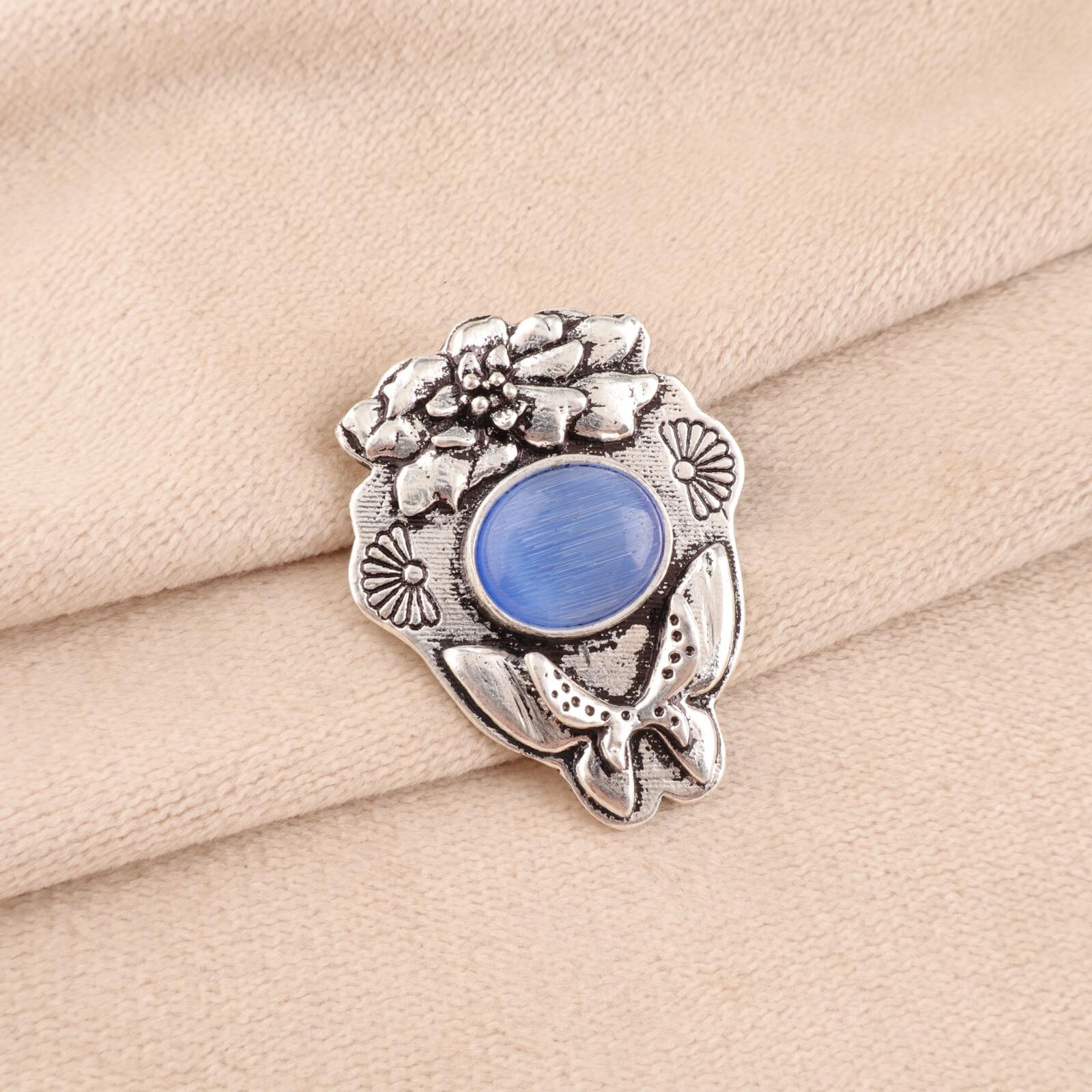 Dark Blue Cat s Eye Gemstone 925 Stamped Silver Jewelry Handmade Stylish Pendant CP-6-48
Dark Blue Cat s Eye Gemstone 925 Stamped Silver Jewelry Handmade Stylish Pendant CP-6-48