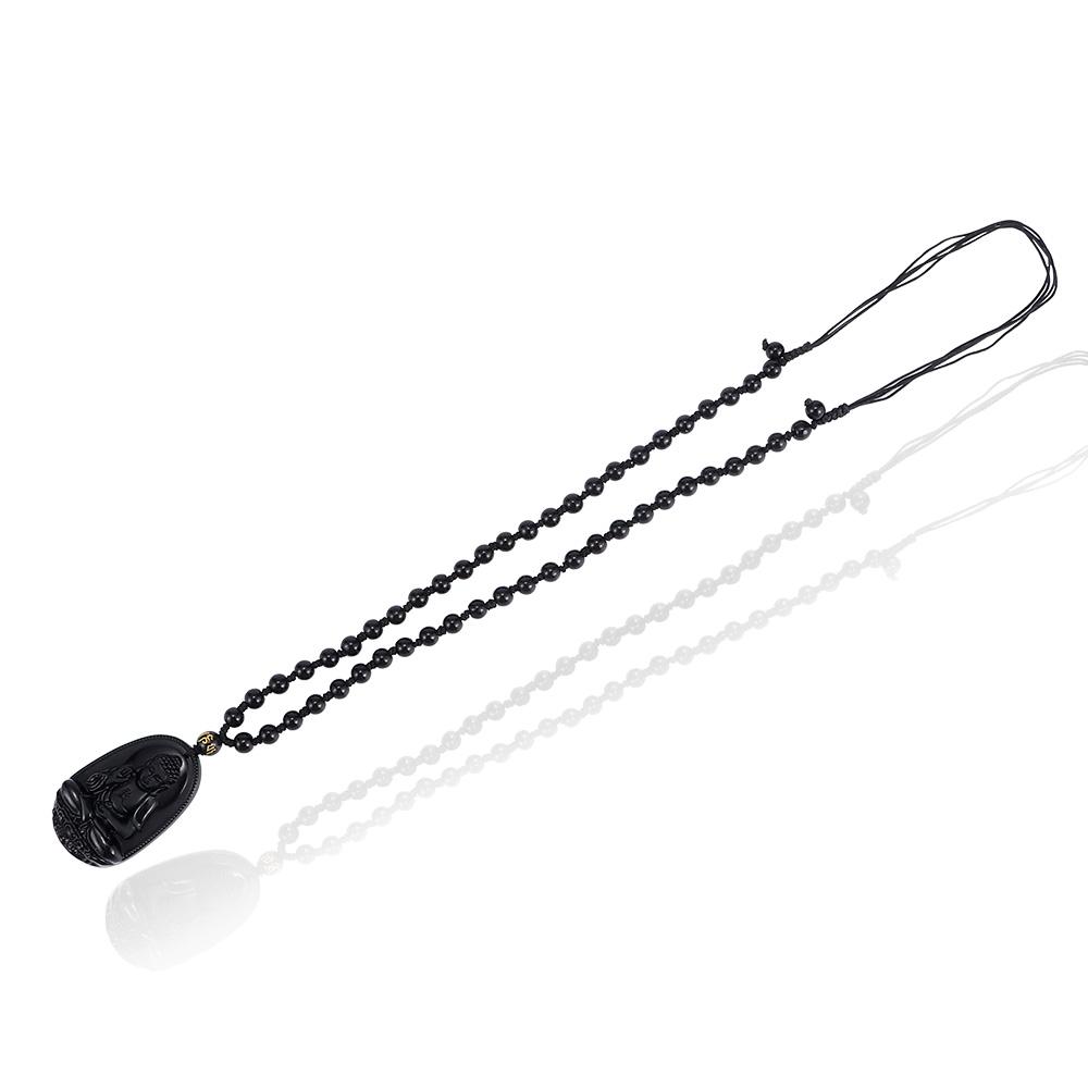 Lucky Jewelry Мотузка, різьблена намистина Будди, кулон, намисто Будда, ланцюжок, натуральний обсидіан, чорний чорний
Lucky Jewelry Мотузка, різьблена намистина Будди, кулон, намисто Будда, ланцюжок, натуральний обсидіан, чорний чорний