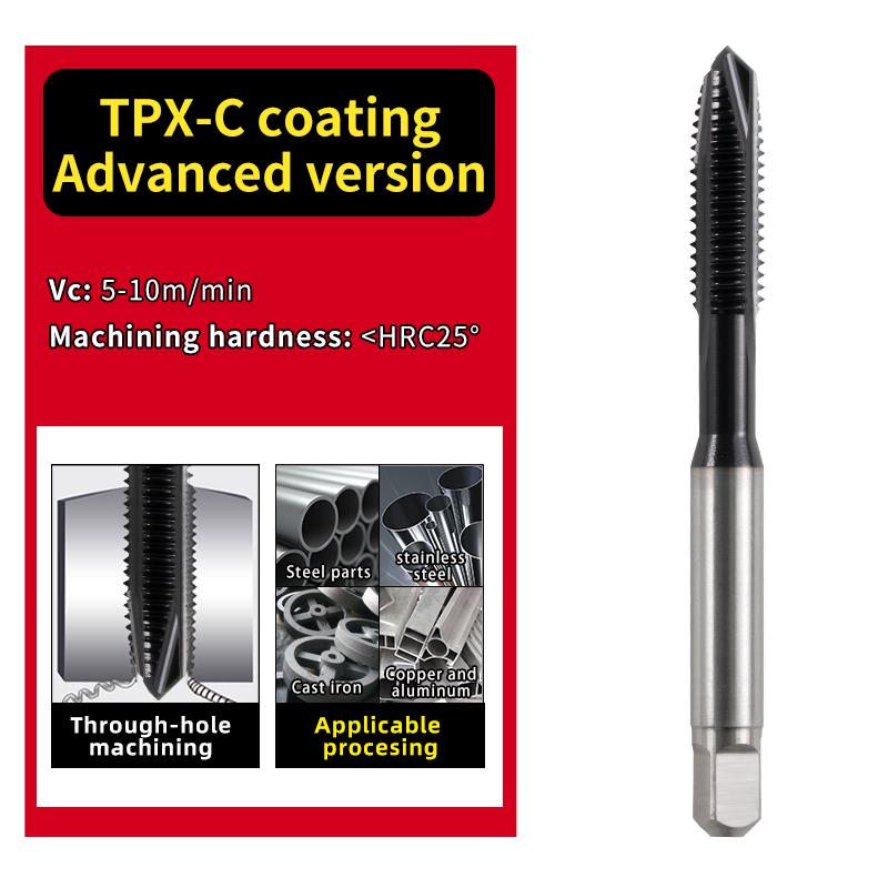 HSS-E Spiral Point Tap Spiral Flute Tap with Nano Coating M3 M4 M5 M6 M8 M10 M12 M14 M16 M18 M20 Machine Plug Tap Screw Thread 1PCS&M3x0.5
HSS-E Spiral Point Tap Spiral Flute Tap with Nano Coating M3 M4 M5 M6 M8 M10 M12 M14 M16 M18 M20 Machine Plug Tap Screw Thread 1PCS&M3x0.5