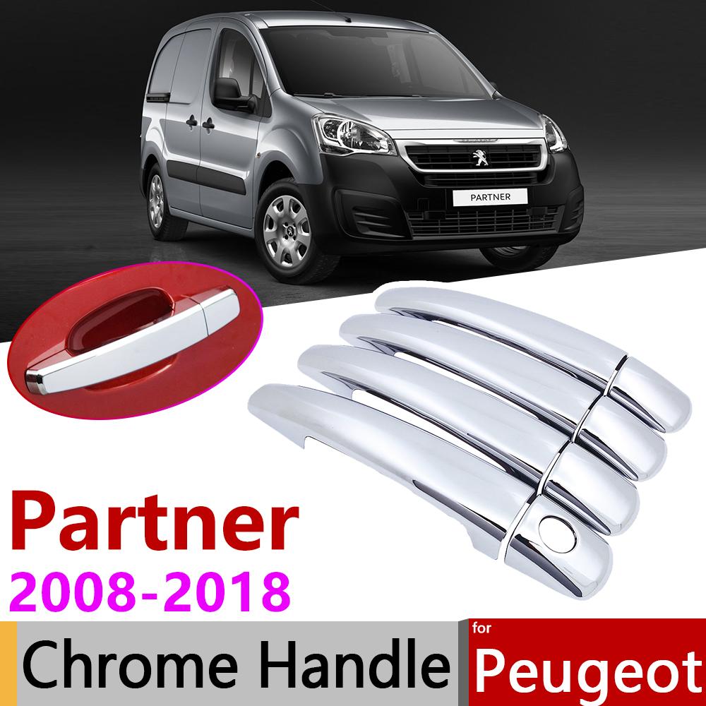 for Peugeot Partner 2008~2018 Chrome Door Handle Cover Car Accessories Stickers Trim Set 2009 2010 2011 2012 2015 2016
for Peugeot Partner 2008~2018 Chrome Door Handle Cover Car Accessories Stickers Trim Set 2009 2010 2011 2012 2015 2016