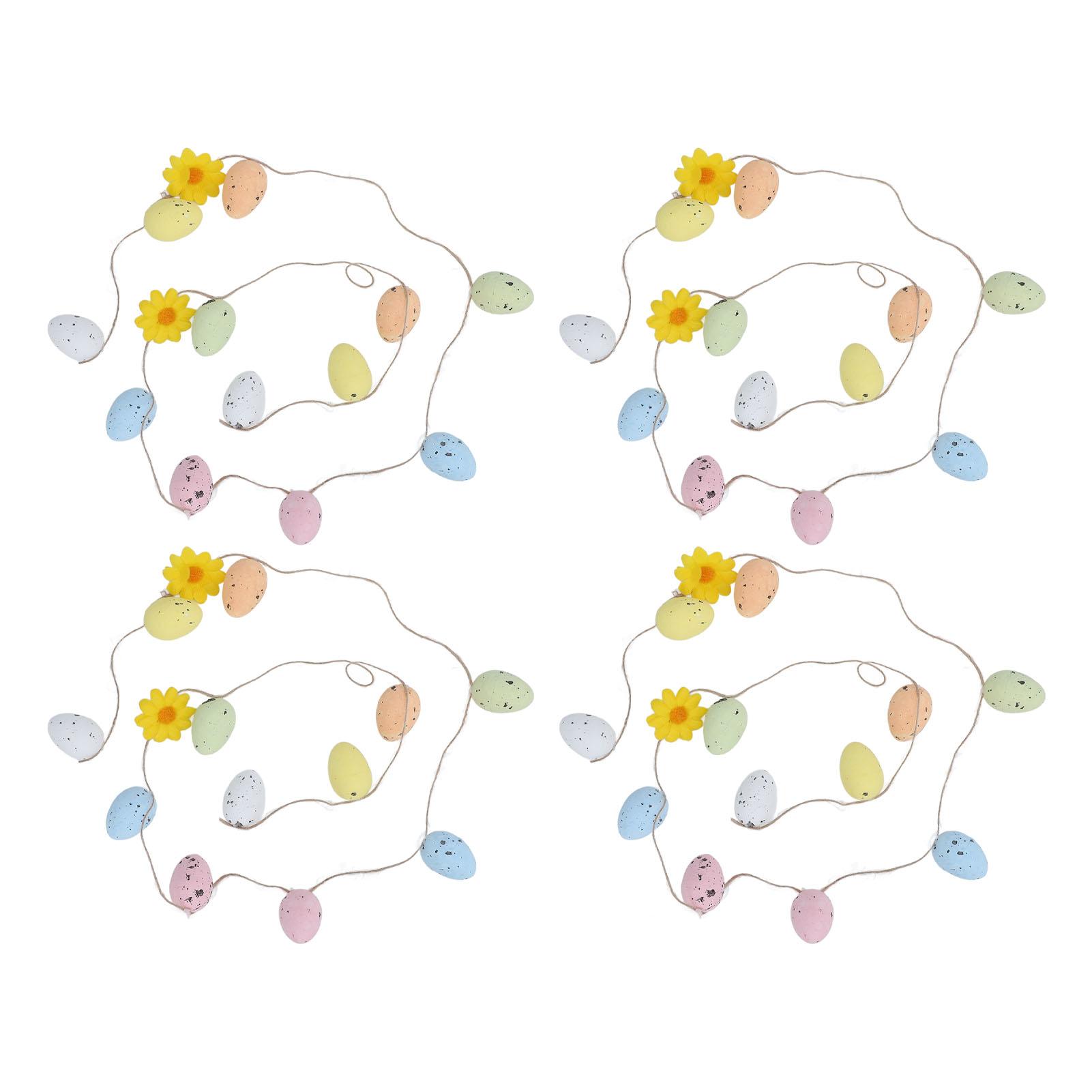 4PCS Hanging Garlands Egg and Yellow Flower Decor Strands for Window Wall Bed Door Decoration Home
4PCS Hanging Garlands Egg and Yellow Flower Decor Strands for Window Wall Bed Door Decoration Home