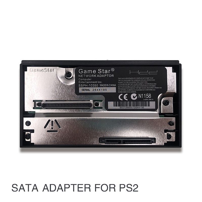 Адаптер сетевой карты интерфейса SATA/IDE для игровой консоли PS2 Playstation 2 Fat SATA HDD Sata Socket для Mcboot HD-Loader OPL
Адаптер сетевой карты интерфейса SATA/IDE для игровой консоли PS2 Playstation 2 Fat SATA HDD Sata Socket для Mcboot HD-Loader OPL