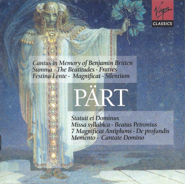 CD ARVO PRT - Choral & Instrumental Works 724356243422 Virgin Classics 2004 UK & Europ Classical Used
CD ARVO PRT - Choral & Instrumental Works 724356243422 Virgin Classics 2004 UK & Europ Classical Used
