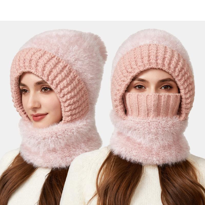 Высокоэластичная однотонная вязаная шапка-шарф женская зимняя ветрозащитная теплая шапка для велоспорта розовый
Высокоэластичная однотонная вязаная шапка-шарф женская зимняя ветрозащитная теплая шапка для велоспорта розовый