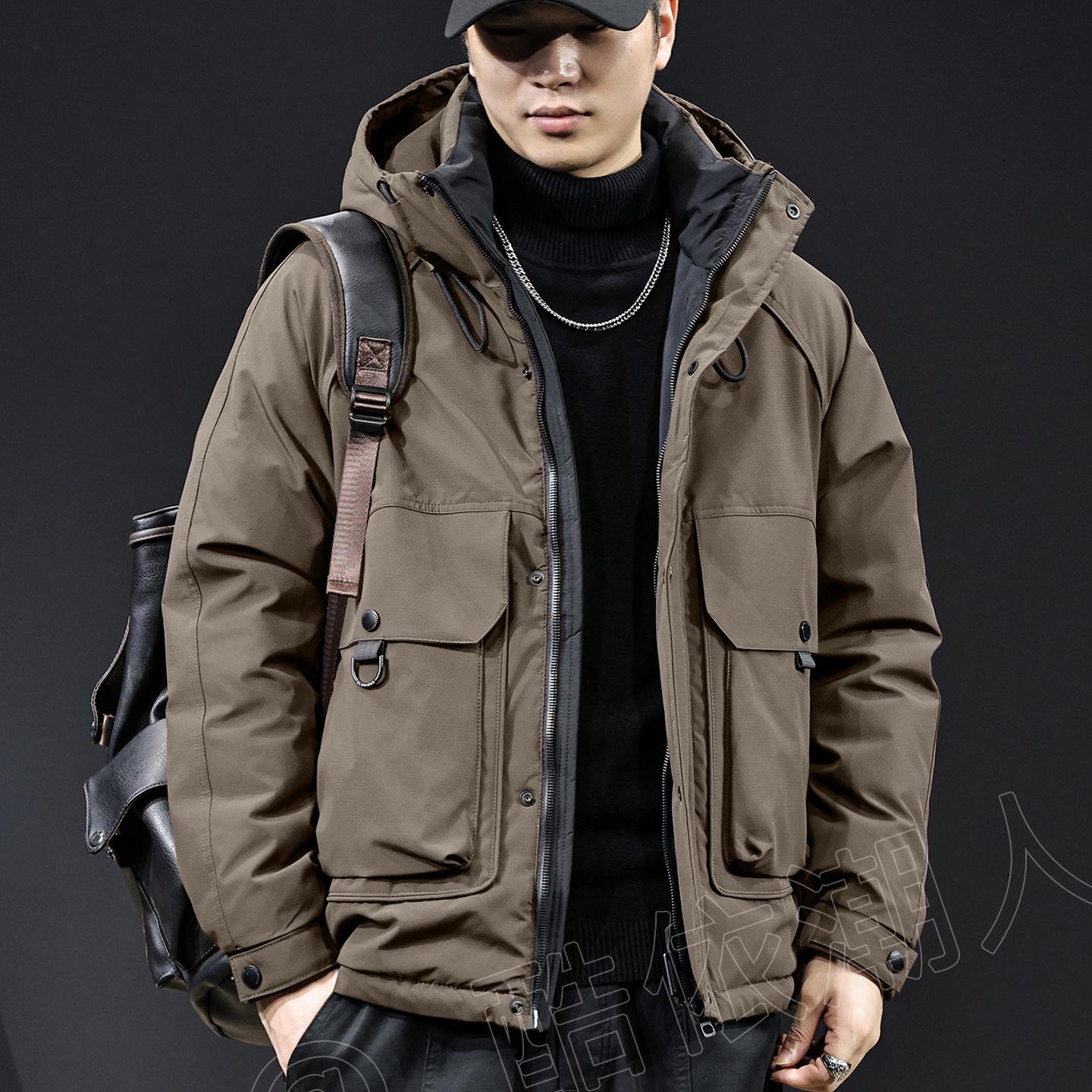 Men s Trendy Hooded Down Jacket - Winter 2025, Thick Warm Workwear, Plus Sizes Available L (suitable for 120-140 jin) кавовий
Men s Trendy Hooded Down Jacket - Winter 2025, Thick Warm Workwear, Plus Sizes Available L (suitable for 120-140 jin) кавовий