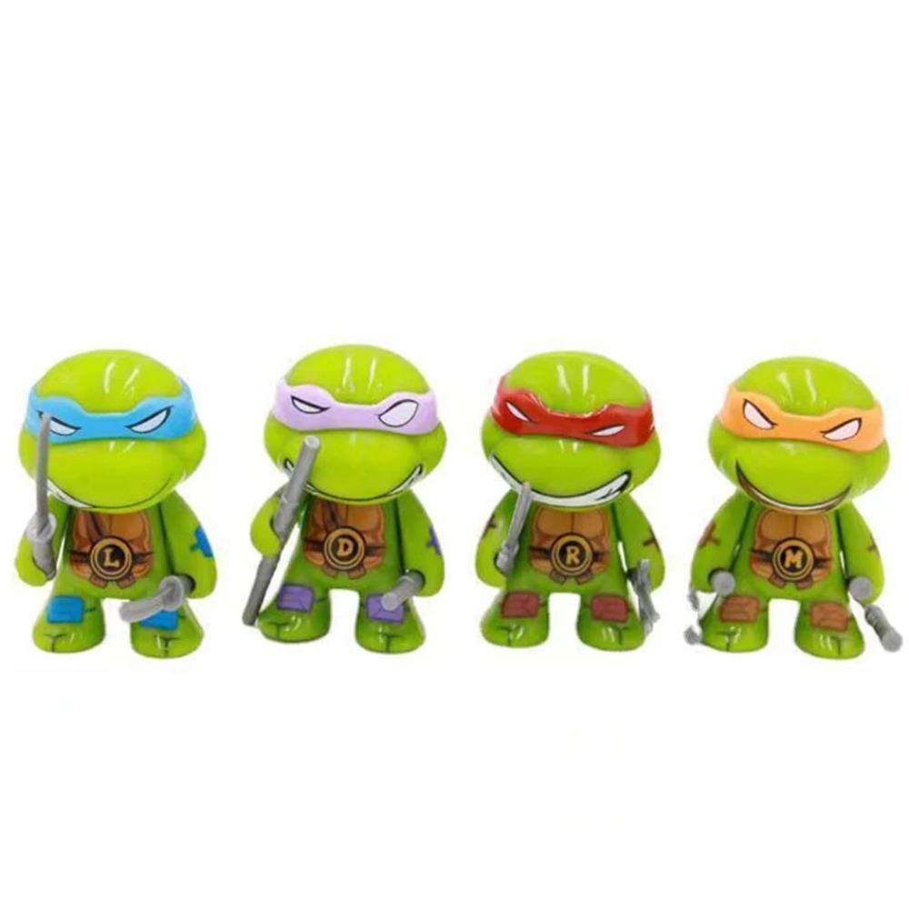 2024 new 4pcs ninja Turtle TMNT figure with movable joints Birthday for Kids Children Christmas
2024 new 4pcs ninja Turtle TMNT figure with movable joints Birthday for Kids Children Christmas