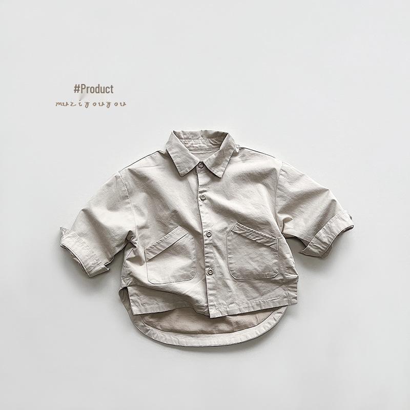 Фавор~Детская рубашка-куртка в ретро корейском стиле: Трендовый весенний топ 2025 для мальчиков и девочек 120 cm серый/бежевый
Фавор~Детская рубашка-куртка в ретро корейском стиле: Трендовый весенний топ 2025 для мальчиков и девочек 120 cm серый/бежевый