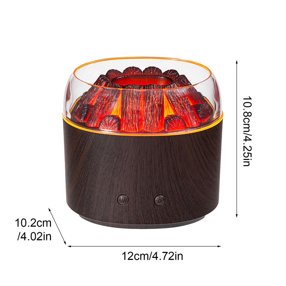 Flame Humidifier 160ml Portable Flame Diffuser Realistic Warm Ambient Lighting Calming Silent Device For Home Room Bedroom
Flame Humidifier 160ml Portable Flame Diffuser Realistic Warm Ambient Lighting Calming Silent Device For Home Room Bedroom