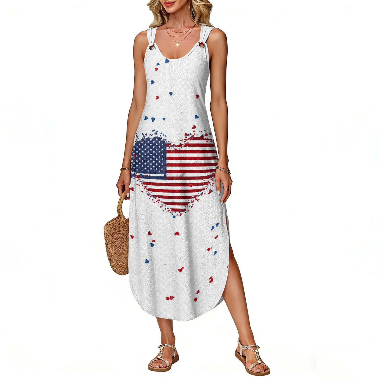 Summer Dresses for Women Uk Ladies Summer Dresses Uk Womens Summer Dresses Uk Sleeveless Printed Casual Loose Fit Dress for Daily Wear XL білий
Summer Dresses for Women Uk Ladies Summer Dresses Uk Womens Summer Dresses Uk Sleeveless Printed Casual Loose Fit Dress for Daily Wear XL білий