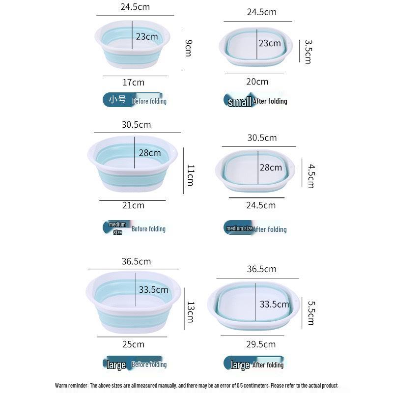 Portable Foldable Washbasin for Travel and Outdoor - Large Size Baby and Dormitory Use Small синий
Portable Foldable Washbasin for Travel and Outdoor - Large Size Baby and Dormitory Use Small синий