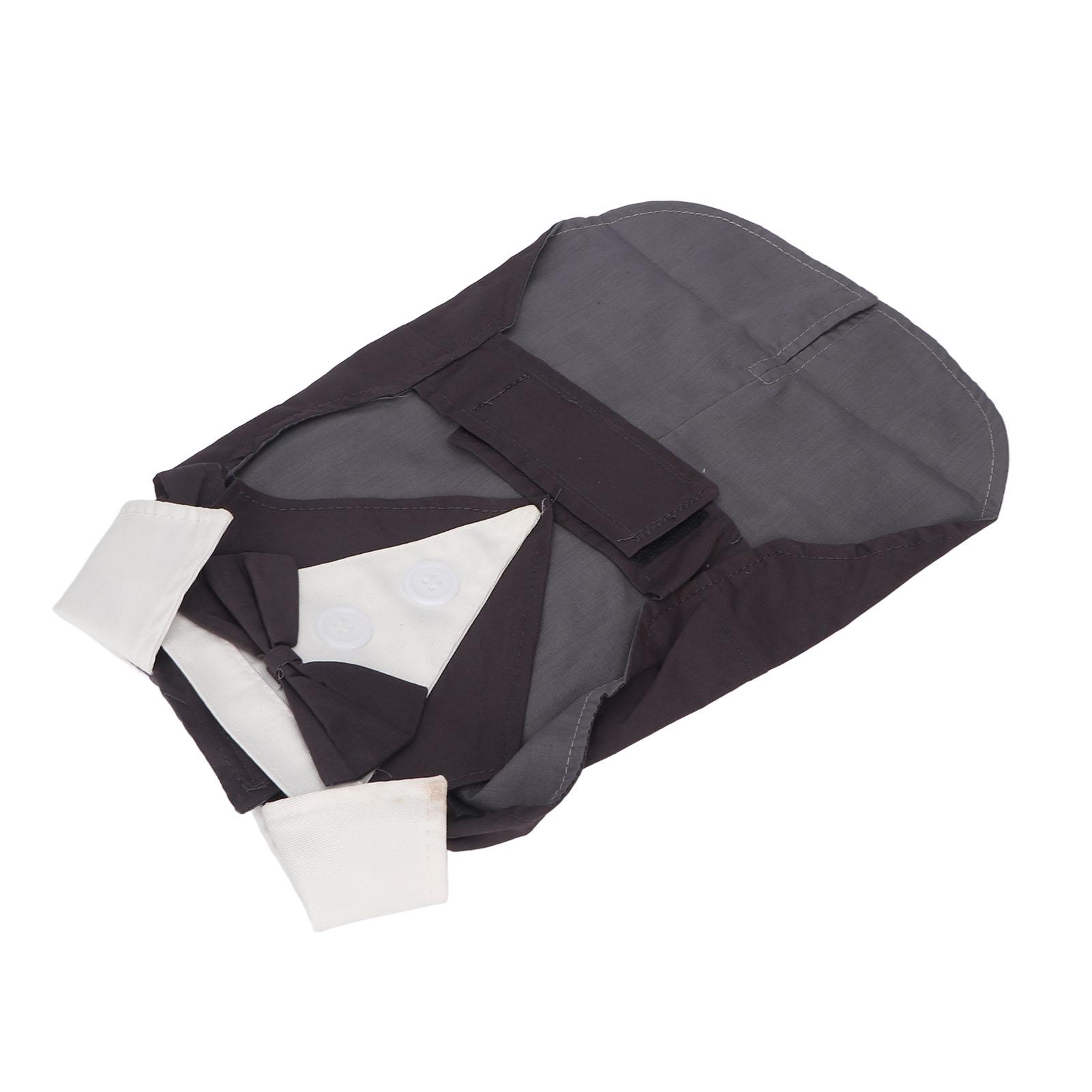 Dog Formal Clothes Classic Tuxedo Style Lightweight Comfortable Dog Bow Tie Suit for Wedding Party M
Dog Formal Clothes Classic Tuxedo Style Lightweight Comfortable Dog Bow Tie Suit for Wedding Party M