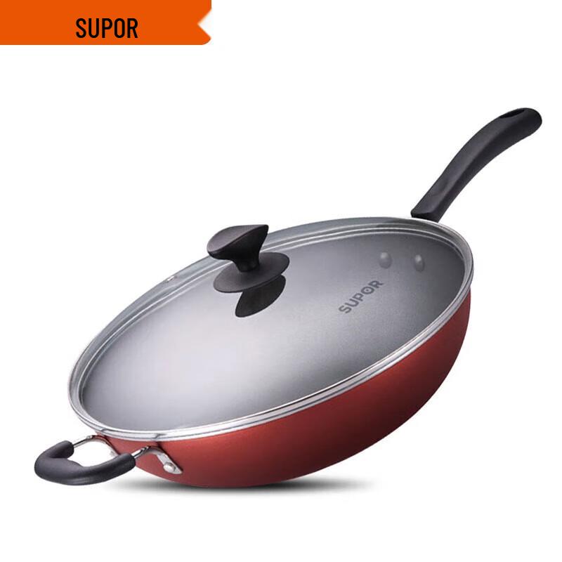 SUPOR Universal Non-Stick Aluminum Alloy Wok
SUPOR Universal Non-Stick Aluminum Alloy Wok