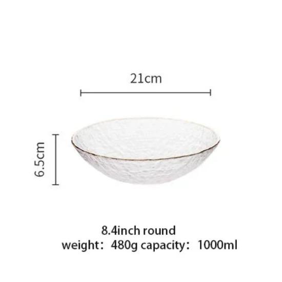 Салатница Nordic Golden Border Прозрачная стеклянная тарелка для фруктов Десертная круглая квадратная миска Столовая посуда Обеденные тарелки Обеденные тарелки
Салатница Nordic Golden Border Прозрачная стеклянная тарелка для фруктов Десертная круглая квадратная миска Столовая посуда Обеденные тарелки Обеденные тарелки