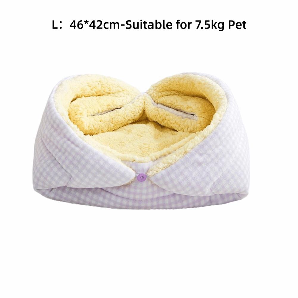 Creative Foldable Cat Sleeping Beds Warm Thickened Cat Cave Multifunctional Soft Pet Beds Winter Season
Creative Foldable Cat Sleeping Beds Warm Thickened Cat Cave Multifunctional Soft Pet Beds Winter Season