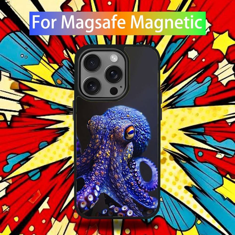 Ocean Octopus Marine Life Phone Case For iPhone 17,16,15,14,13,12,11,Pro,Max,Plus,Mini,SE4,E Magnetic Magsafe Wireless Charging iPhone15
Ocean Octopus Marine Life Phone Case For iPhone 17,16,15,14,13,12,11,Pro,Max,Plus,Mini,SE4,E Magnetic Magsafe Wireless Charging iPhone15