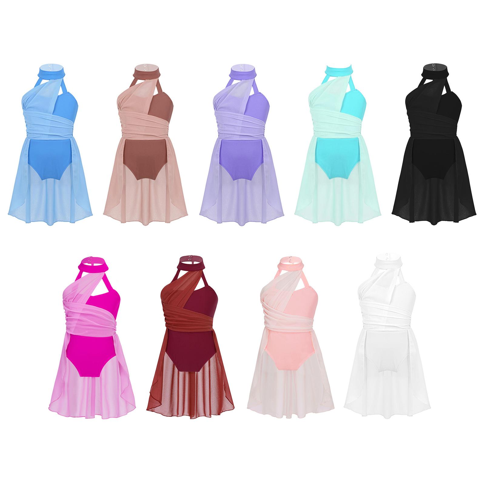 Kids Girls Chiffon Ballet Leotard Sleeveless Ruched Bodice Caged Back Lyrical Dance Dress 5-6 Years Яскраво-рожевий
Kids Girls Chiffon Ballet Leotard Sleeveless Ruched Bodice Caged Back Lyrical Dance Dress 5-6 Years Яскраво-рожевий