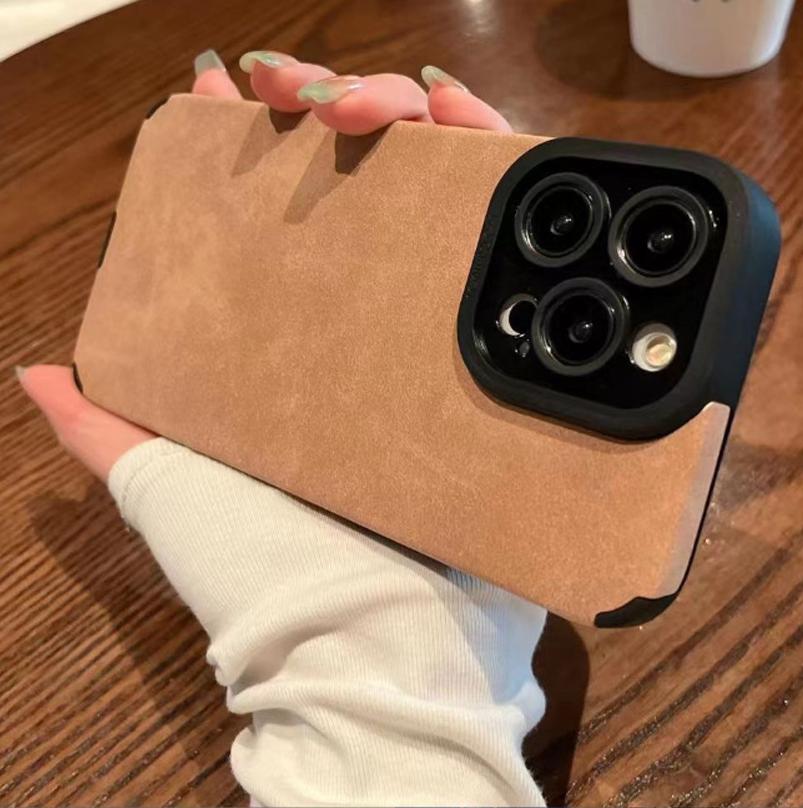 Розкішний плюшевий чохол з ПУ шкіри, протиударна накладка, повний захист задньої панелі мобільного телефону для iPhone iPhone 12 хакі
Розкішний плюшевий чохол з ПУ шкіри, протиударна накладка, повний захист задньої панелі мобільного телефону для iPhone iPhone 12 хакі