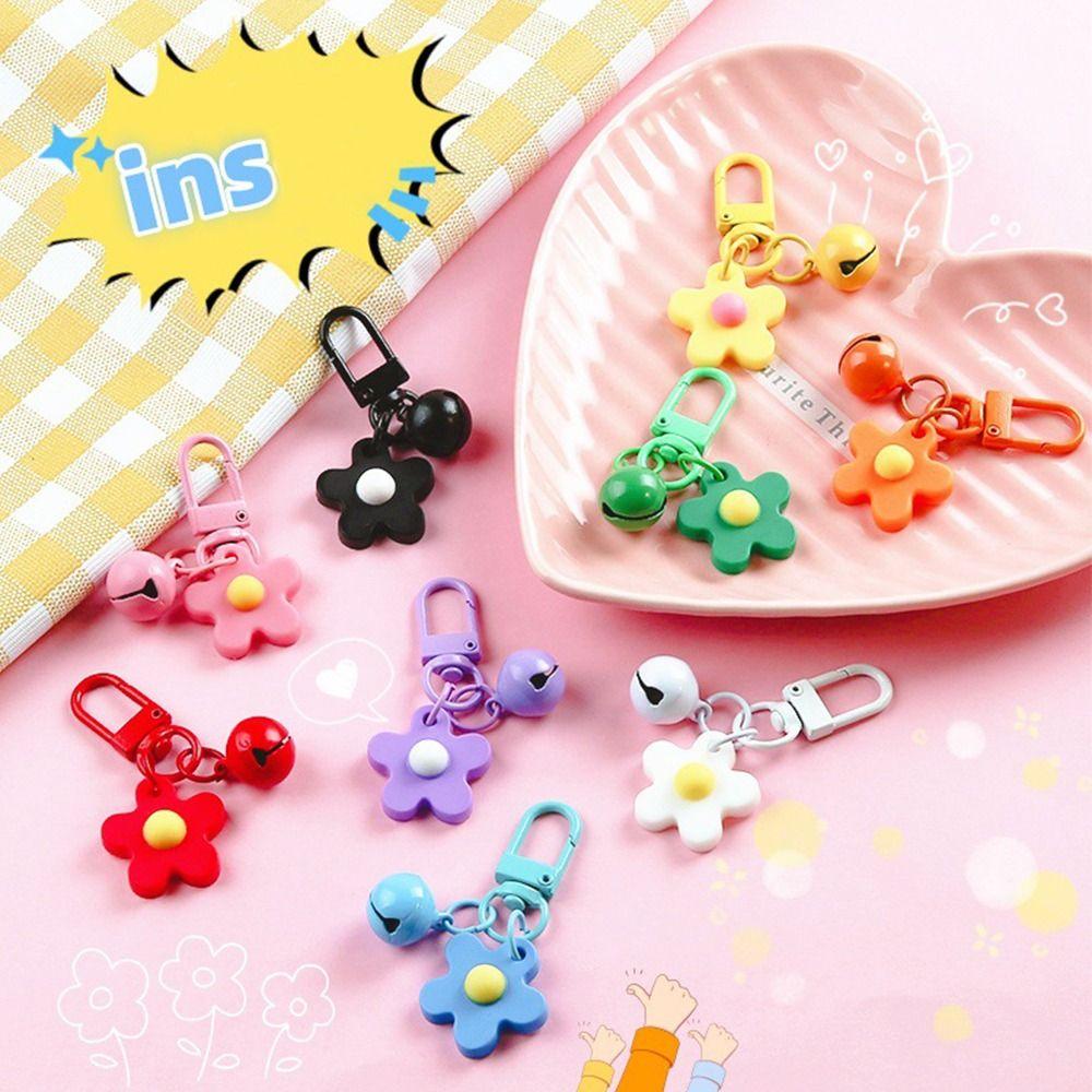 Epoxy Flower Keychain Colorful Car Keyring Fashion Flower Pendant Bag Accessories червоний
Epoxy Flower Keychain Colorful Car Keyring Fashion Flower Pendant Bag Accessories червоний