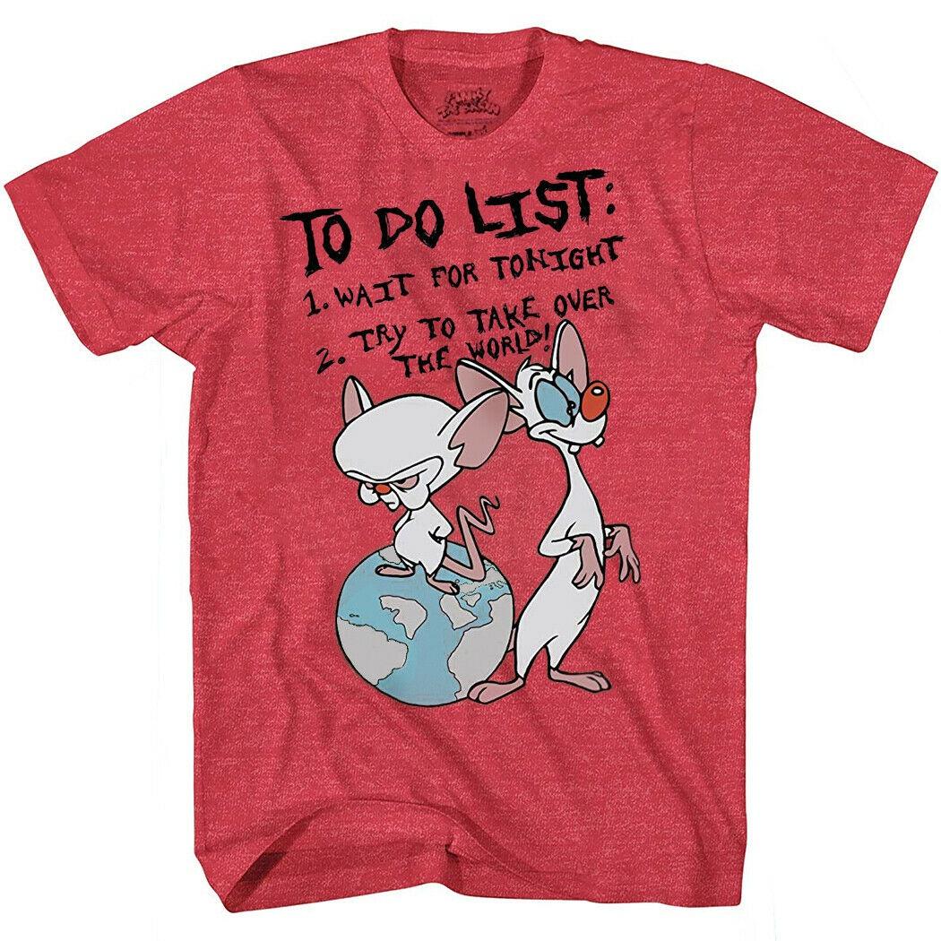 Pinky And The Brain To Do List T-Shirt
Pinky And The Brain To Do List T-Shirt
