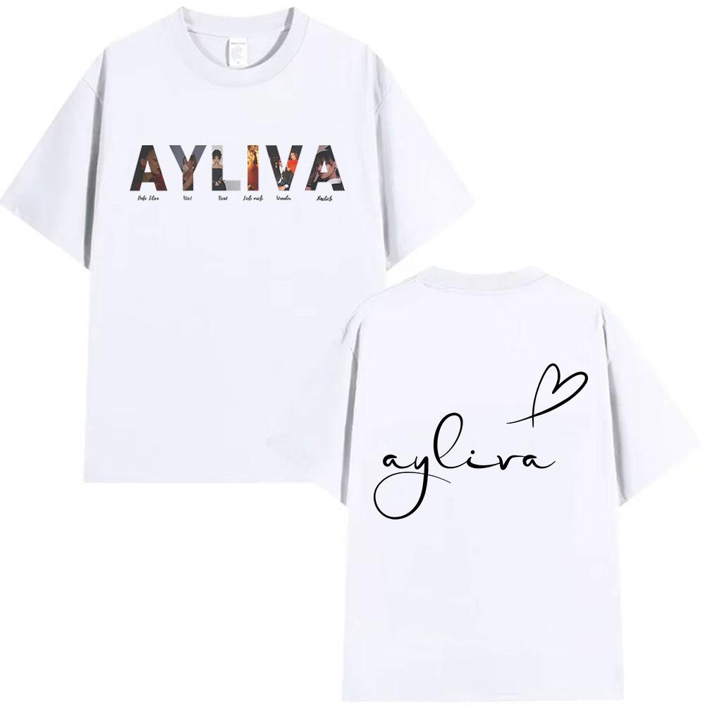 Die Ayliva Tour 2025 Graphic T-shirt for Men and Women, High-quality Retro Oversized Summer Print 100% Pure Cotton T-shirt S
Die Ayliva Tour 2025 Graphic T-shirt for Men and Women, High-quality Retro Oversized Summer Print 100% Pure Cotton T-shirt S