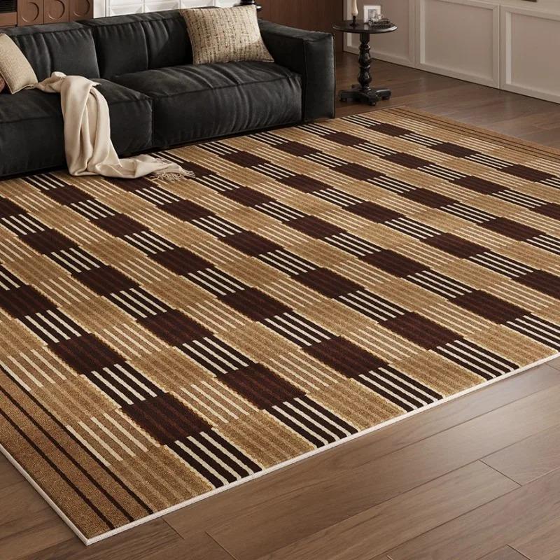 French Retro Luxury Area Rug for Living Room Bedroom Brown Floor Mat Machine Washable Sofa Coffee Table Carpet Rugs for Bedroom 40X60CM
French Retro Luxury Area Rug for Living Room Bedroom Brown Floor Mat Machine Washable Sofa Coffee Table Carpet Rugs for Bedroom 40X60CM