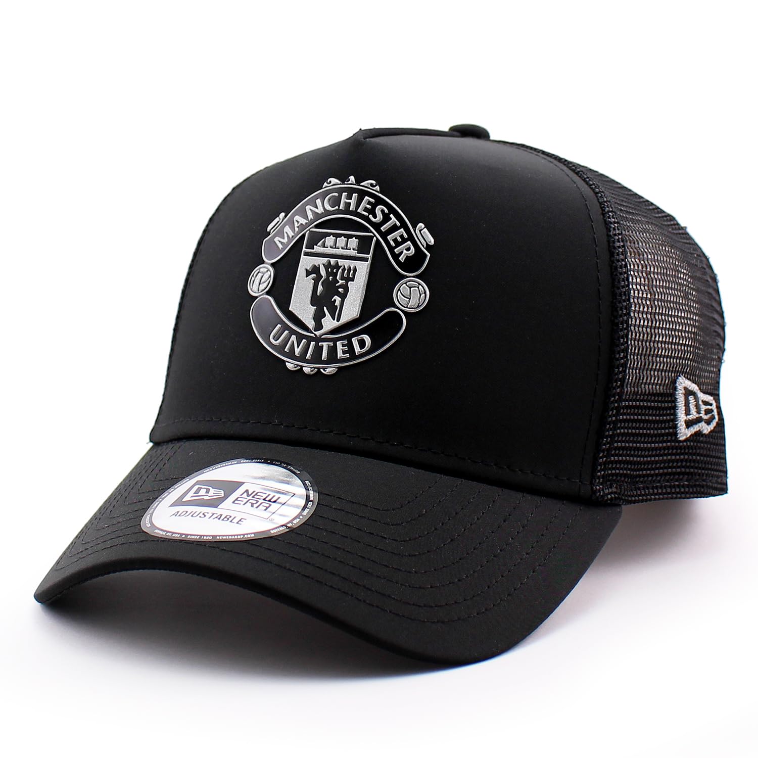 New Era Manchester United FC Premier League Reflective Trucker Mesh Cap in This used trucker cap is part of the Manchester United FC 940 Premier
New Era Manchester United FC Premier League Reflective Trucker Mesh Cap in This used trucker cap is part of the Manchester United FC 940 Premier