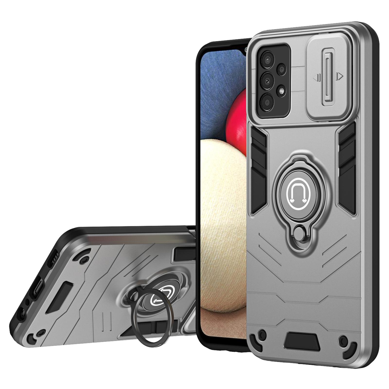 For Samsung Galaxy A13 4G Case PC+TPU Phone Cover with Kickstand and Slide Lens Guard Grey
For Samsung Galaxy A13 4G Case PC+TPU Phone Cover with Kickstand and Slide Lens Guard Grey