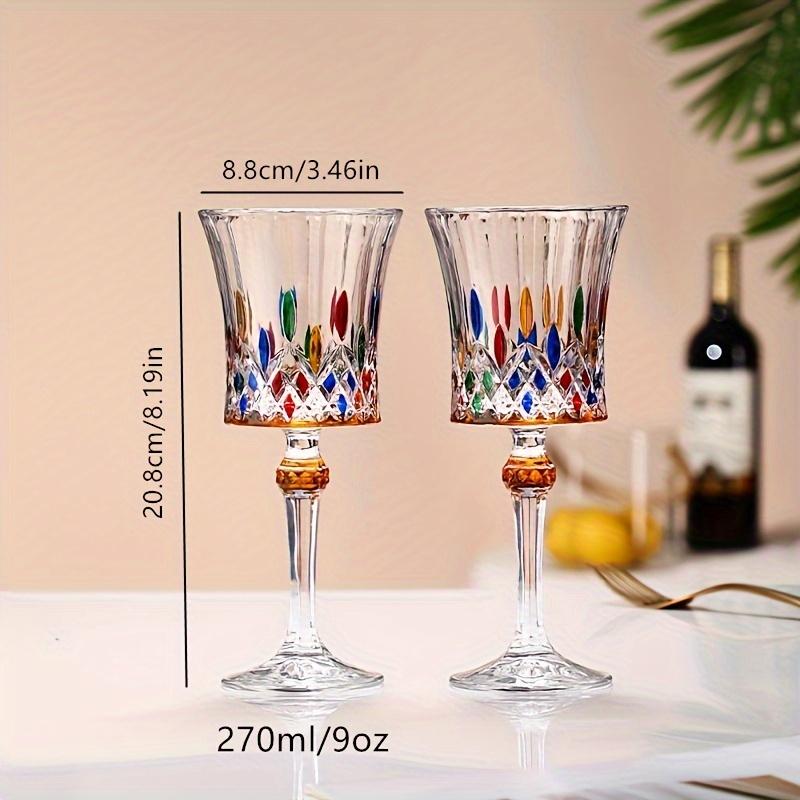 2 шт./компл. Бокалы для красного вина с ручной росписью и роскошными стеклянными чашками Радужный блеск Ручная роспись для иностранного вина Маленькие и уникальные бокалы для шампанского Win
2 шт./компл. Бокалы для красного вина с ручной росписью и роскошными стеклянными чашками Радужный блеск Ручная роспись для иностранного вина Маленькие и уникальные бокалы для шампанского Win