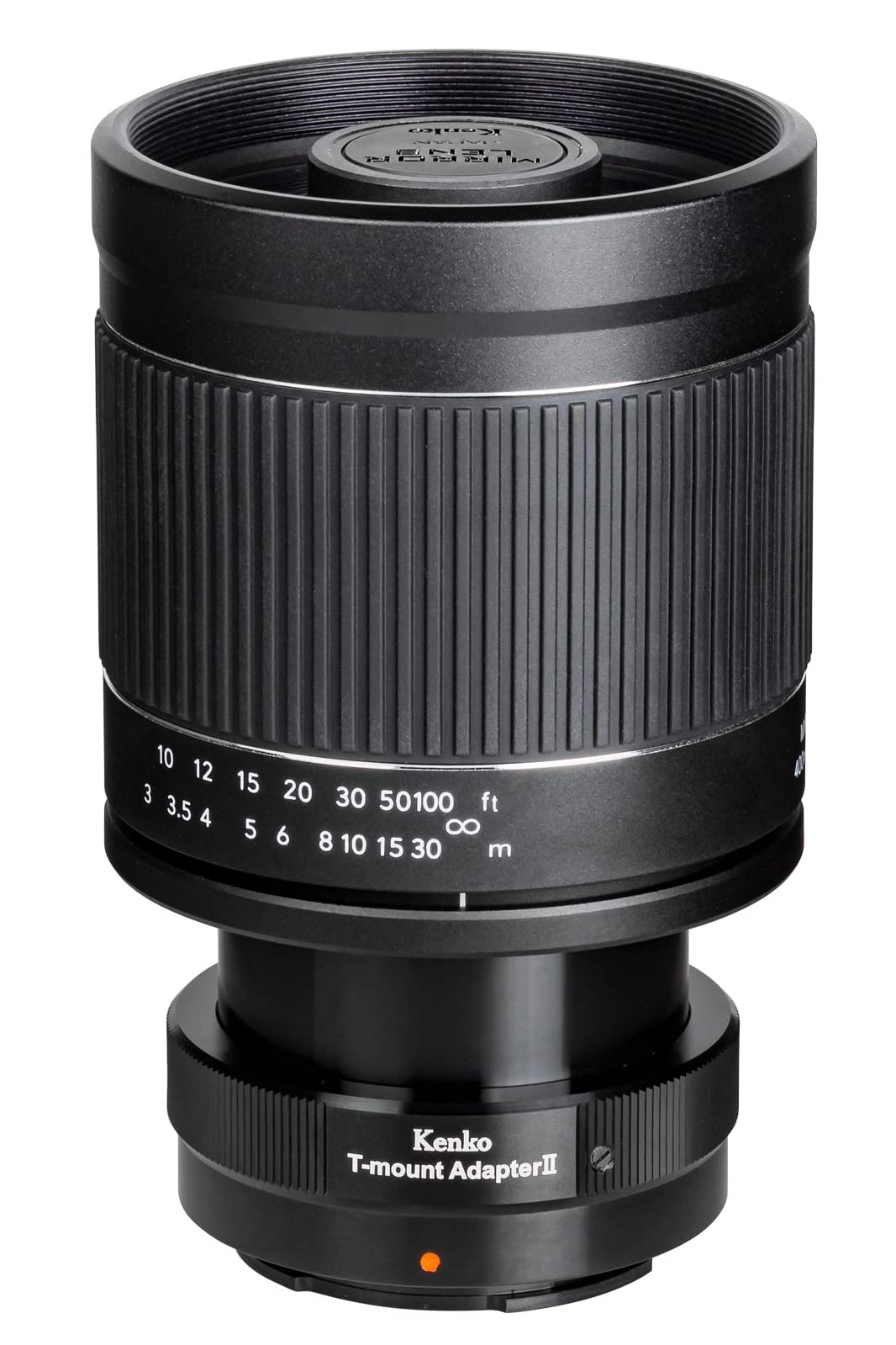 Kenko Telephoto Lens Mirror Lens 400mm F8 NIIS Sony E Mount Reflective Optical System Manual Focus Mount Replaceable Full Size Compatible Black чорний
Kenko Telephoto Lens Mirror Lens 400mm F8 NIIS Sony E Mount Reflective Optical System Manual Focus Mount Replaceable Full Size Compatible Black чорний