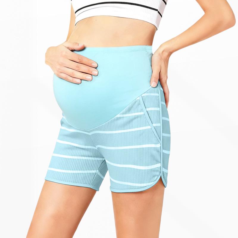High-Waisted Striped Maternity Shorts with Pockets for Pregnant Women S - 122g
High-Waisted Striped Maternity Shorts with Pockets for Pregnant Women S - 122g