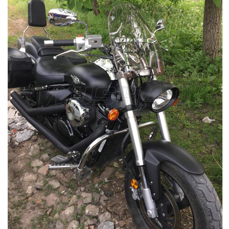 Ветровое стекло для 2005-2017 Yamaha Stryker 1300 XVS1300 Roadliner Stratoliner 1900 XV1900 7/8 1 Руль Фиксированный Экран 18in 22-25mm Smoke
Ветровое стекло для 2005-2017 Yamaha Stryker 1300 XVS1300 Roadliner Stratoliner 1900 XV1900 7/8 1 Руль Фиксированный Экран 18in 22-25mm Smoke