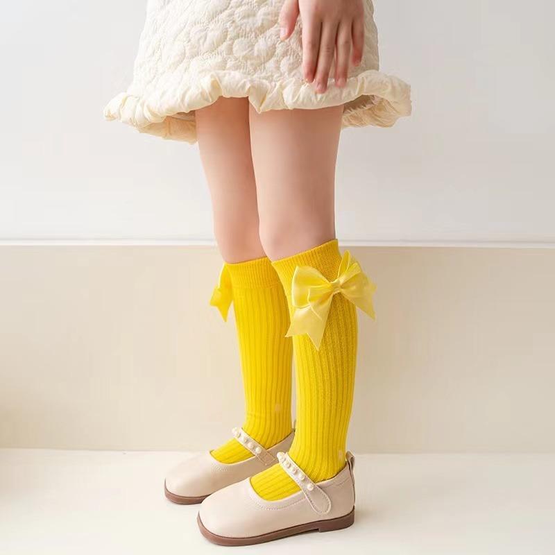 Носки для девочек с жемчужным большим бантом, милые носки принцессы из телячьей кожи, детские носки из чесаного хлопка, для малышей и младенцев, до колена one size жёлтый
Носки для девочек с жемчужным большим бантом, милые носки принцессы из телячьей кожи, детские носки из чесаного хлопка, для малышей и младенцев, до колена one size жёлтый
