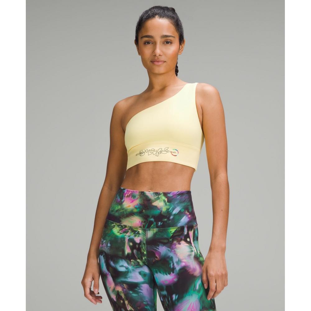 Lululemon Выровнять асимметричный бюстгальтер Light Support AB Cup Pride Swirl Желтый 4
Lululemon Выровнять асимметричный бюстгальтер Light Support AB Cup Pride Swirl Желтый 4
