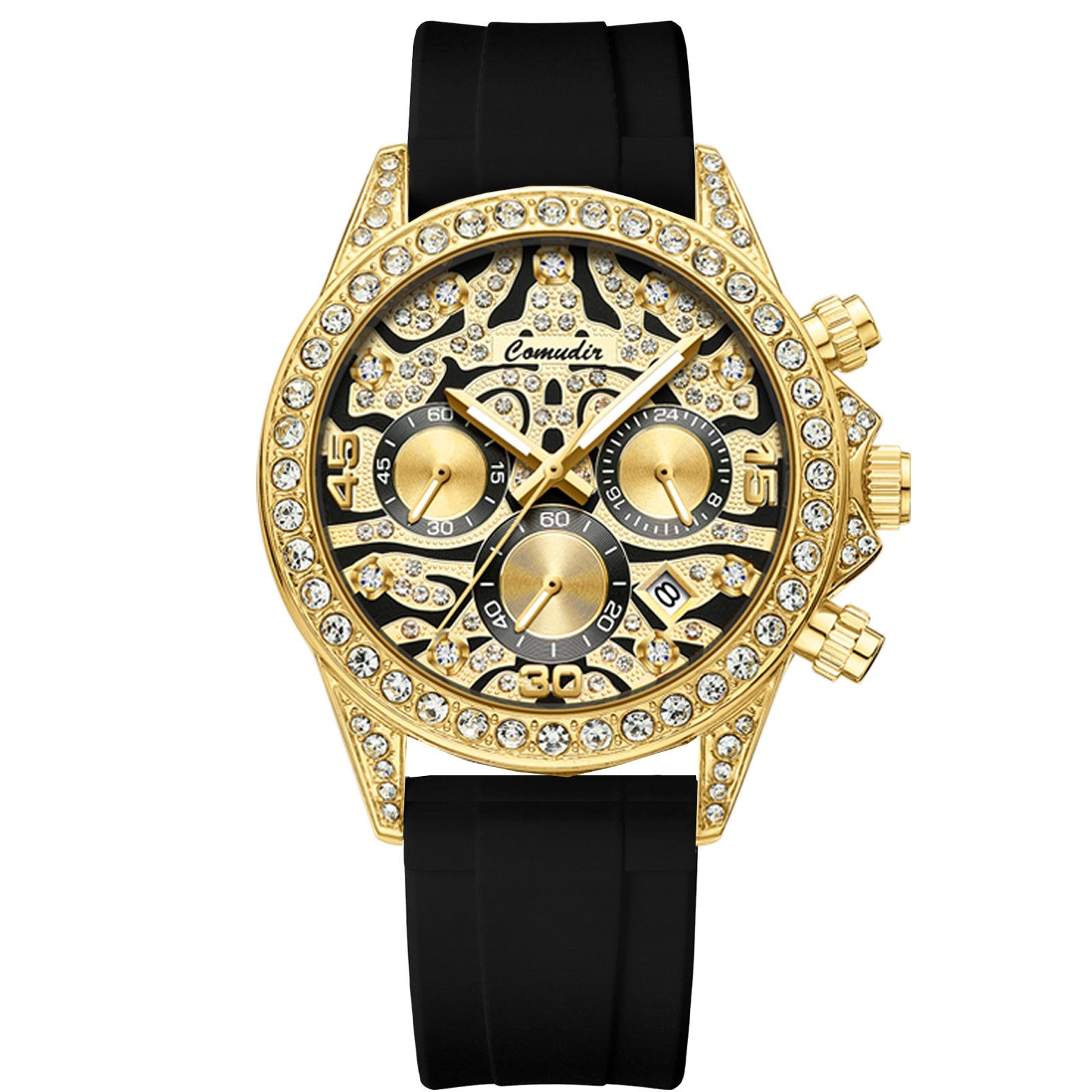 Business Men s Quartz Watch Tiger Pattern Waterproof Luminous Wristwatch
Business Men s Quartz Watch Tiger Pattern Waterproof Luminous Wristwatch