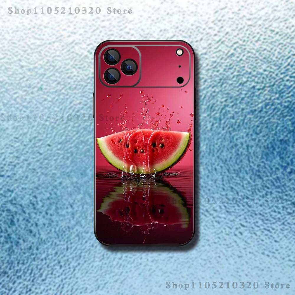 Fruit Watermelon Phone Case For iPhone 17,16,15,14,13,12,Pro,Max,Plus,E,SE4,Air,Mini Black Soft Box iPhone16e
Fruit Watermelon Phone Case For iPhone 17,16,15,14,13,12,Pro,Max,Plus,E,SE4,Air,Mini Black Soft Box iPhone16e