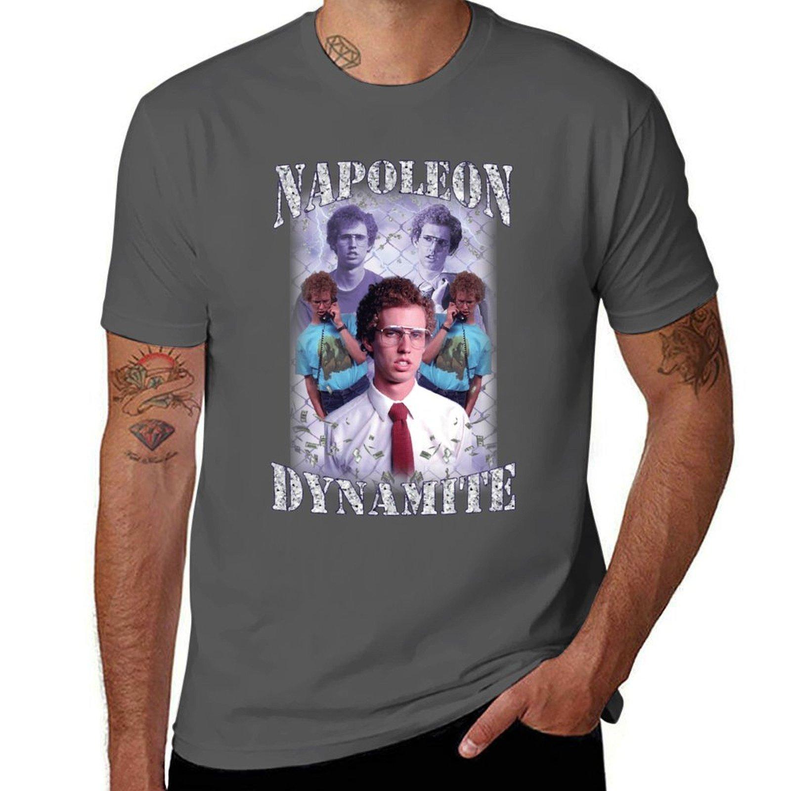 Napoleon Dynamite T-Shirt black cotton t-shirt plain for man package t shirt personalised g man t shirts for men T-Shirt 4XL
Napoleon Dynamite T-Shirt black cotton t-shirt plain for man package t shirt personalised g man t shirts for men T-Shirt 4XL