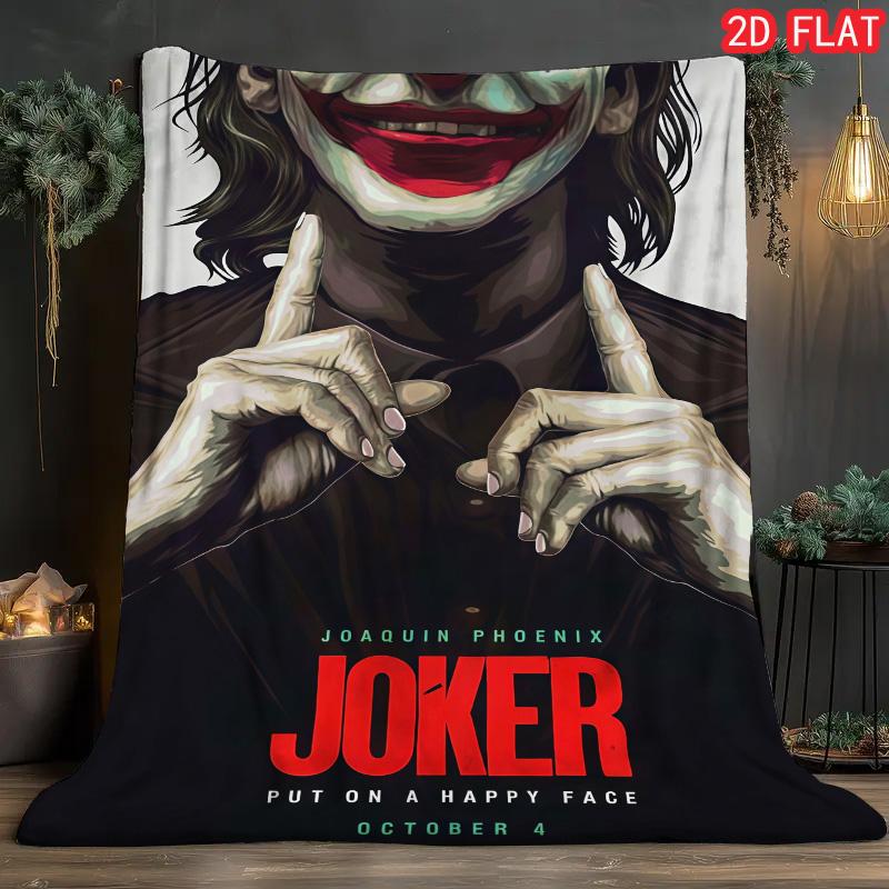 Joker Movie Collection Blanket Lightweight Warm Comfortable for Bedroom Sofa Gift for Movie Collectors 75x90cm
Joker Movie Collection Blanket Lightweight Warm Comfortable for Bedroom Sofa Gift for Movie Collectors 75x90cm