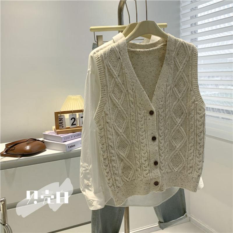 Разное вязаный свитер, жилет, женский кардиган, весна-осень 2023, свободный свитер без рукавов, жилет, повседневная женская майка One Size белый
Разное вязаный свитер, жилет, женский кардиган, весна-осень 2023, свободный свитер без рукавов, жилет, повседневная женская майка One Size белый