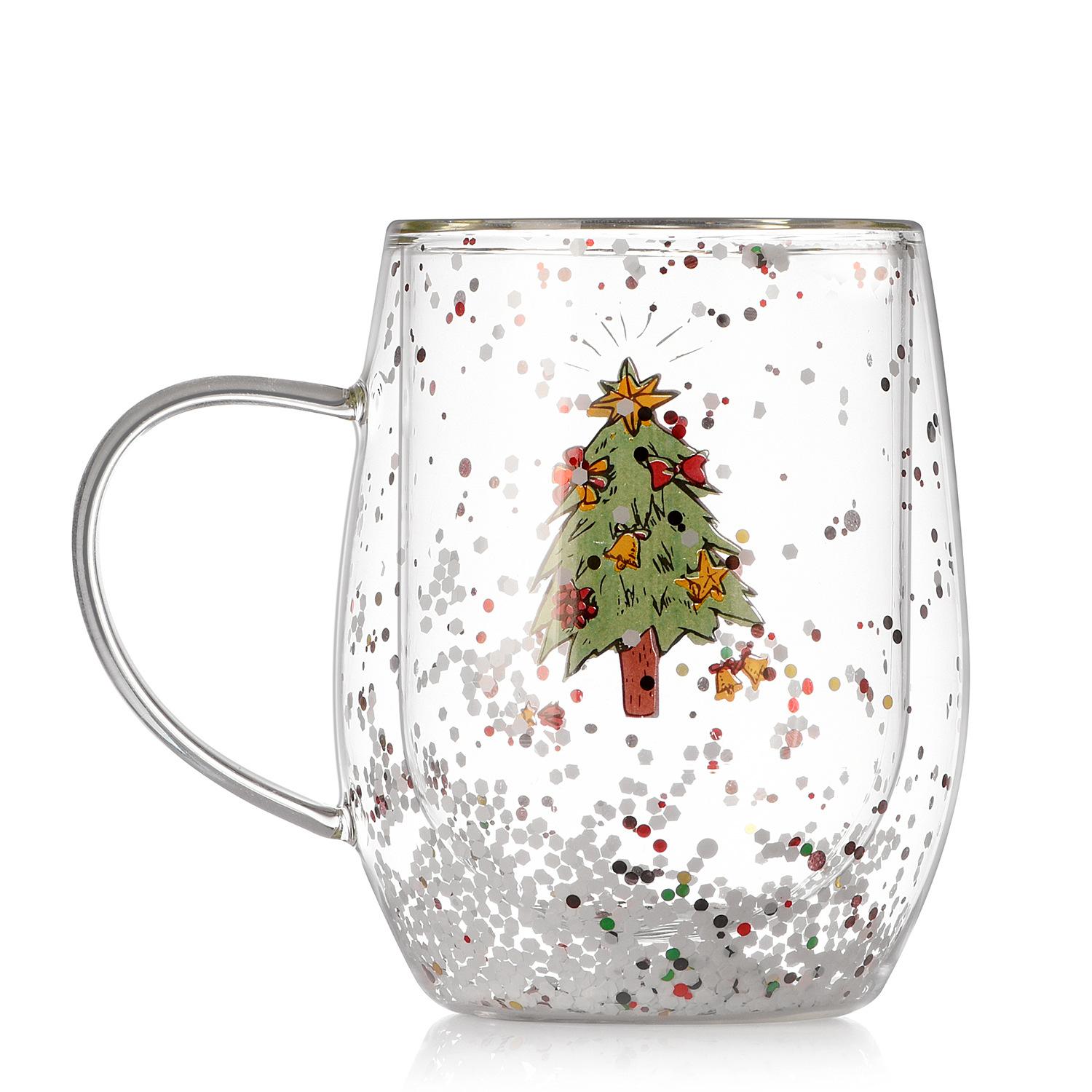 300 мл высокоборосиликатное двухслойное термоизоляционное высокотемпературное стекло рождественский мультяшный узор с блестящим стаканом для воды 300ML
300 мл высокоборосиликатное двухслойное термоизоляционное высокотемпературное стекло рождественский мультяшный узор с блестящим стаканом для воды 300ML