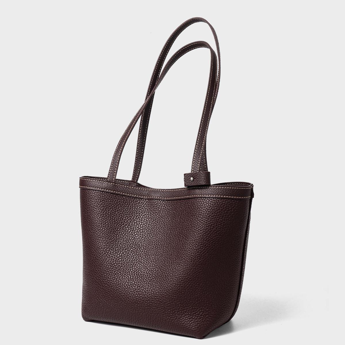 Tote Bag, Large-capacity Women s Bag, Niche Underarm Single-shoulder Bag, Genuine Leather Bucket Bag фіолетовий
Tote Bag, Large-capacity Women s Bag, Niche Underarm Single-shoulder Bag, Genuine Leather Bucket Bag фіолетовий
