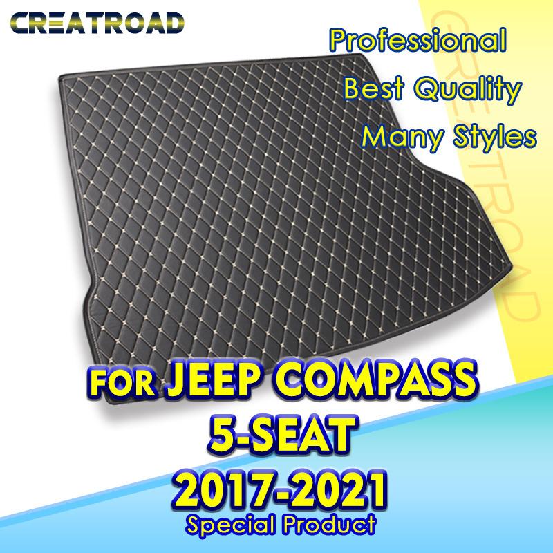 Car Trunk Mat For JEEP Compass 5-Seat 2017 2018 Car Accessories Auto Interior Decoration Black-Black
Car Trunk Mat For JEEP Compass 5-Seat 2017 2018 Car Accessories Auto Interior Decoration Black-Black