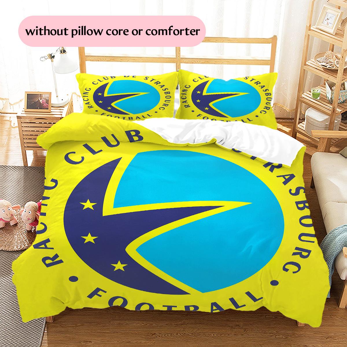 RC Strasbourg Alsace Pattern Bedding Quilt Set Home Decoration Gift (1 * duvet cover + 2 * pillowcase without core) 135x200cm
RC Strasbourg Alsace Pattern Bedding Quilt Set Home Decoration Gift (1 * duvet cover + 2 * pillowcase without core) 135x200cm