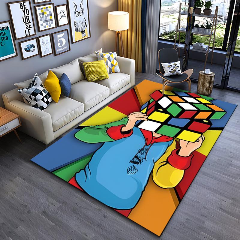 Kids Puzzle Pattern Rug Suitable for use as an anti-slip game mat for living room and bedroom sofas 40x60cm( 15x23in )
Kids Puzzle Pattern Rug Suitable for use as an anti-slip game mat for living room and bedroom sofas 40x60cm( 15x23in )