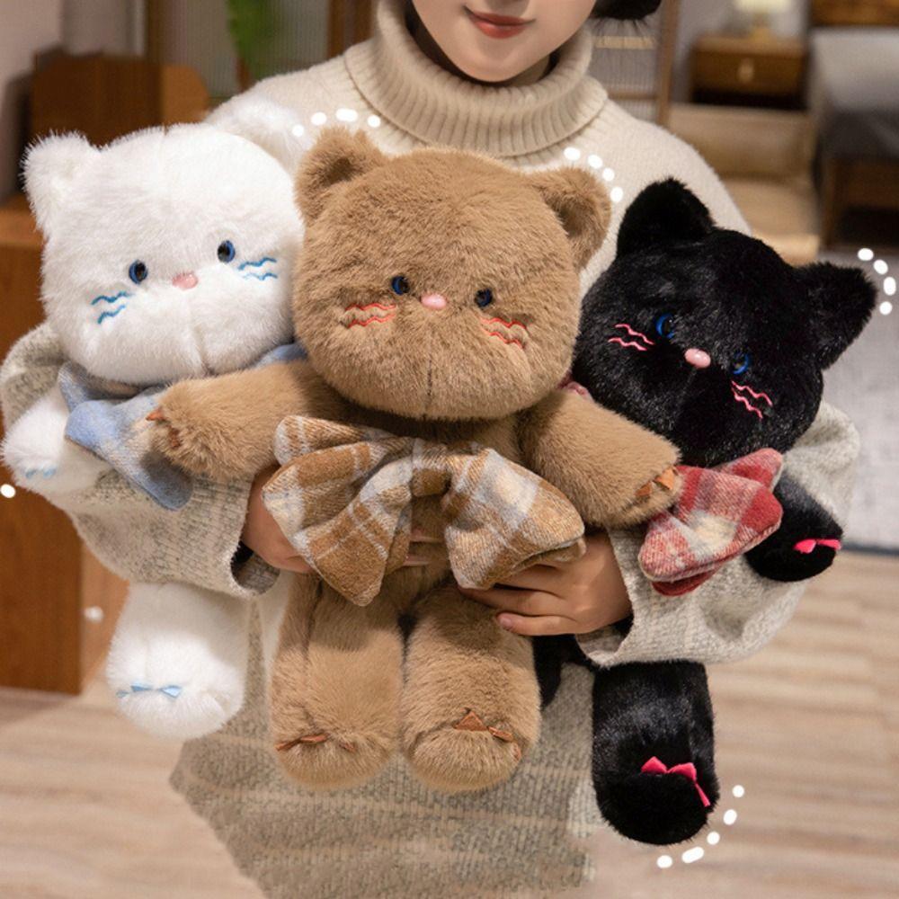 Soft Bow Kitten Plush Toys PP Cotton Chubby Kitten Stuffed Toy Cute Big Bow Cat Doll Children Girl коричневый
Soft Bow Kitten Plush Toys PP Cotton Chubby Kitten Stuffed Toy Cute Big Bow Cat Doll Children Girl коричневый