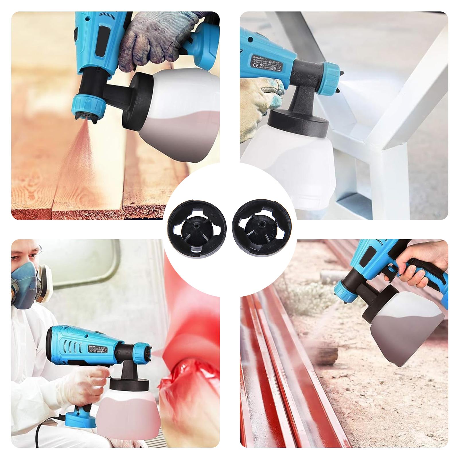 Paint Sprayer Nozzle Set Compatible With 800W and 550W Electric Paint Guns Includes 2 Nozzles and Wind Cap in Sizes
Paint Sprayer Nozzle Set Compatible With 800W and 550W Electric Paint Guns Includes 2 Nozzles and Wind Cap in Sizes