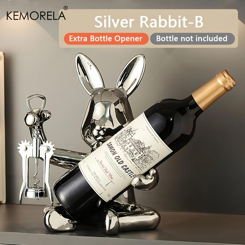1PCS Creative Rabbit Wine Rack Ornaments Ceramic Material Holiday Decoration Cup Holder Living Room Wine Rack Ornaments
1PCS Creative Rabbit Wine Rack Ornaments Ceramic Material Holiday Decoration Cup Holder Living Room Wine Rack Ornaments