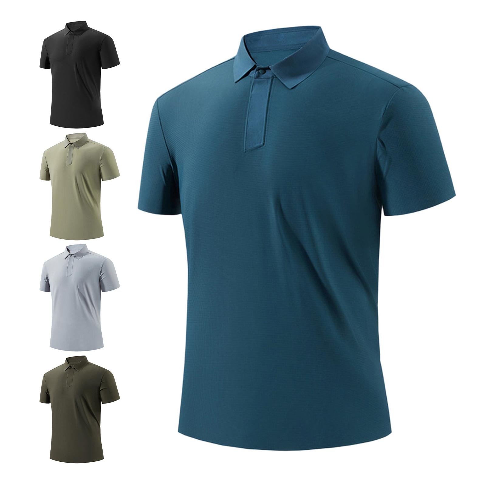 M-5XL Men s Quick-Dry Golf Shirt Short Sleeve, Turn-Down Collar Athletic Top for Tennis Workout & Sports 5XL армія зелений колір
M-5XL Men s Quick-Dry Golf Shirt Short Sleeve, Turn-Down Collar Athletic Top for Tennis Workout & Sports 5XL армія зелений колір