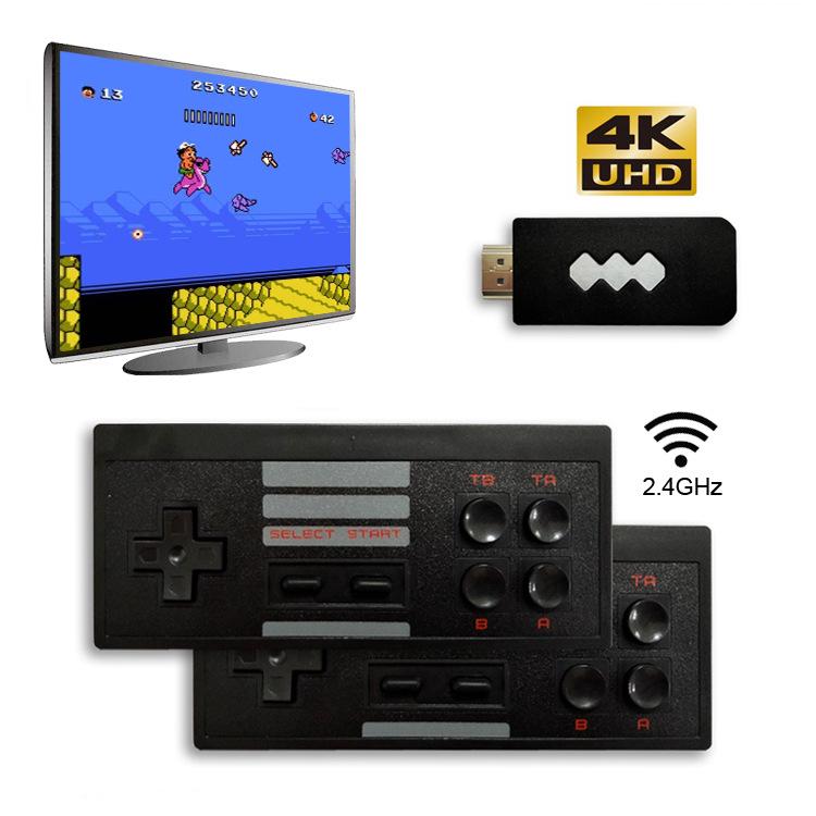 USB Wireless Handheld TV Video Game Console Mini Video Console Support Output black #1
USB Wireless Handheld TV Video Game Console Mini Video Console Support Output black #1